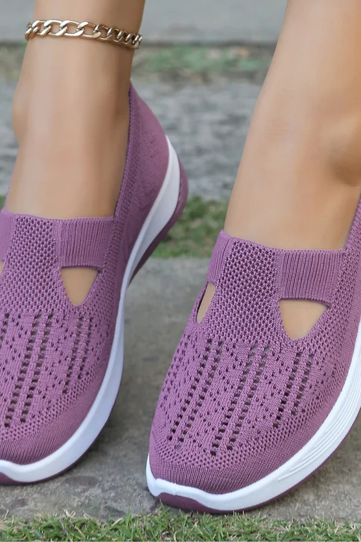 Siopie Women's Slip On Casual Trainers
