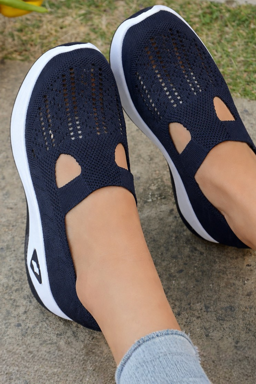 Siopie Women's Slip On Casual Trainers