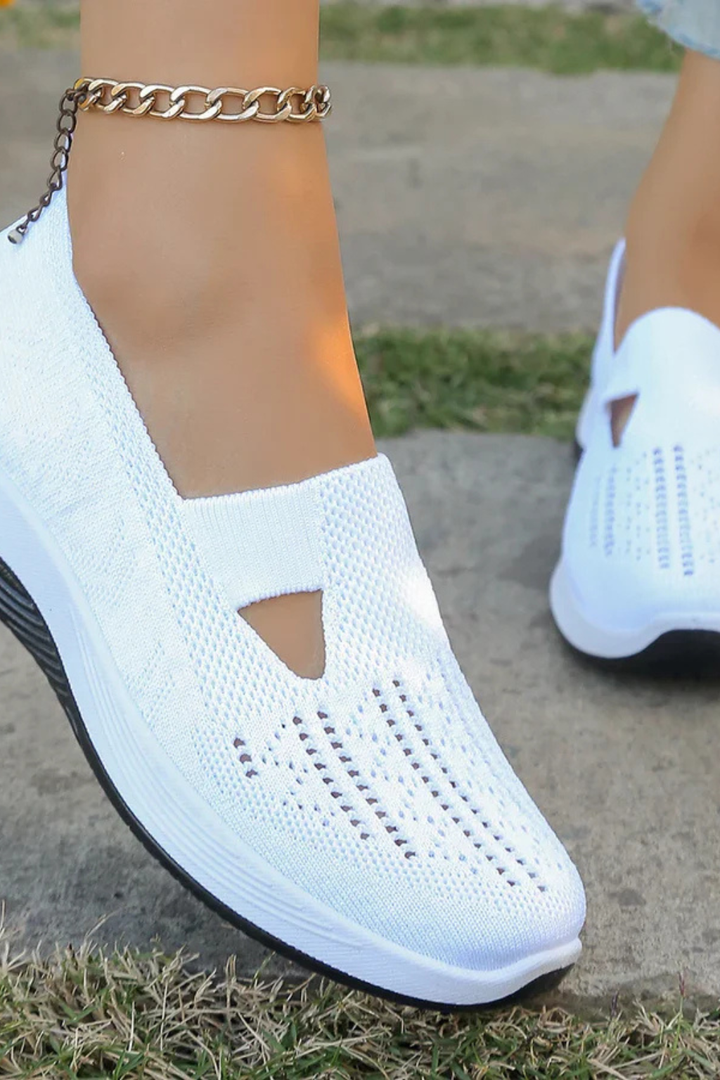 Siopie Women's Slip On Casual Trainers