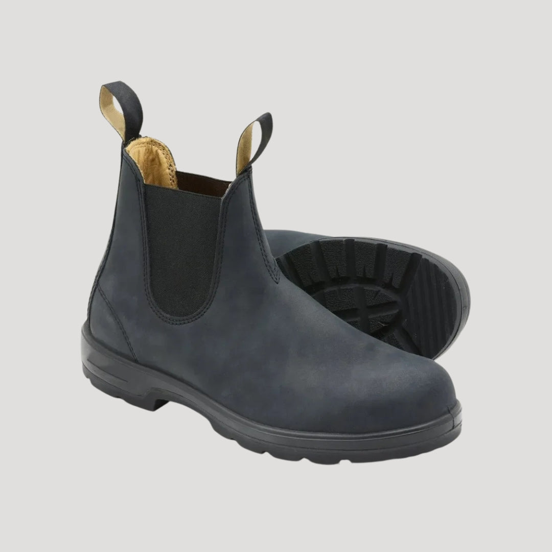 Men's Casual Leather Look Chelsea Boots