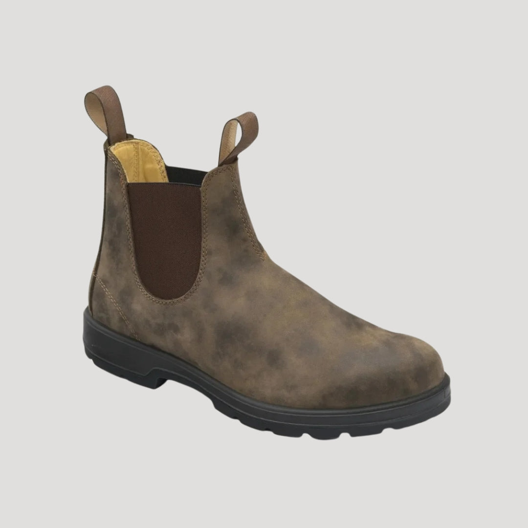 Men's Casual Leather Look Chelsea Boots