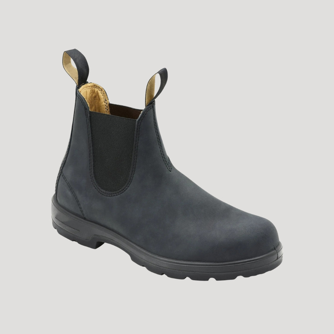 Men's Casual Leather Look Chelsea Boots