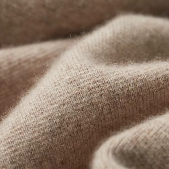 Men's Classic Wool Zip-Up Cardigan