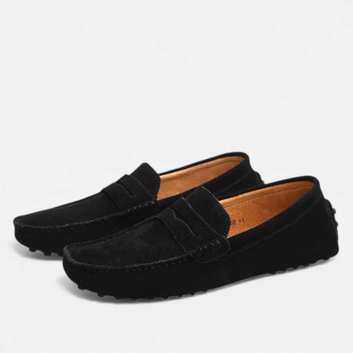 Men's Casual Suede Look Slip-On Driver Loafers
