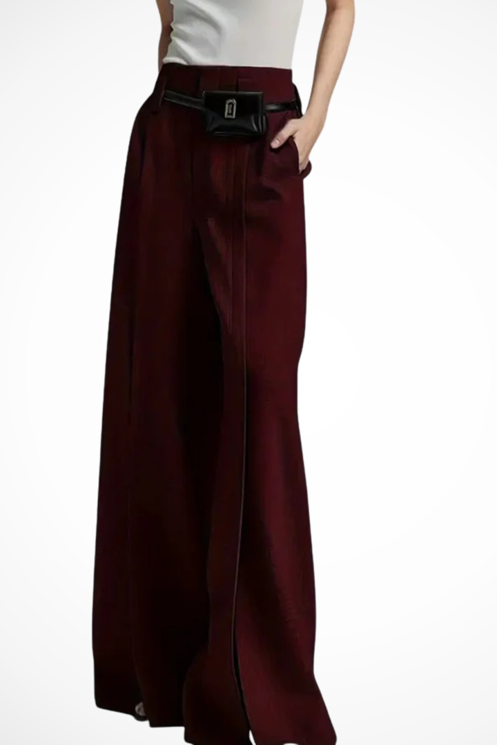 Siopie Women's Tailored Wide Leg Trousers
