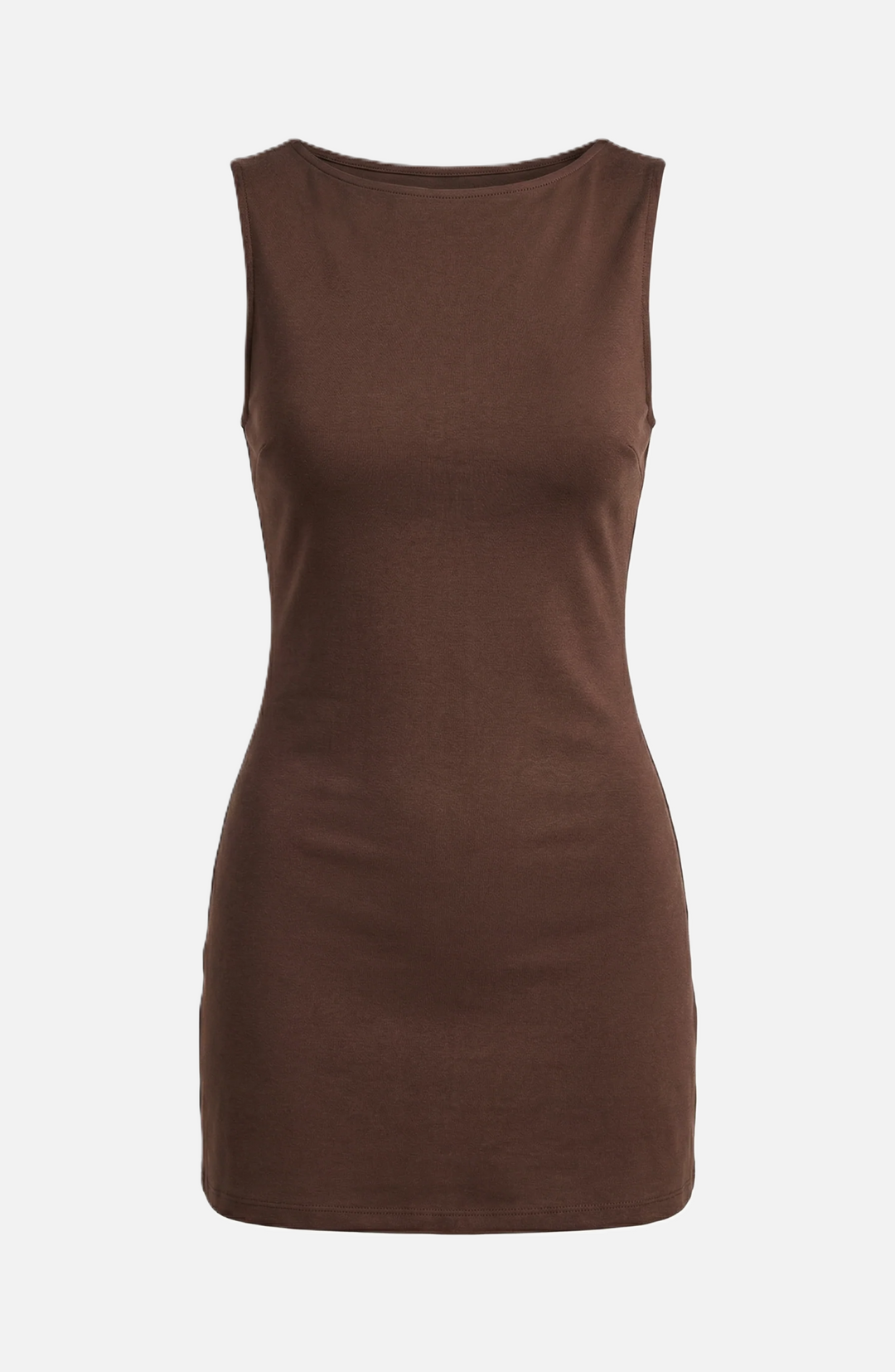 Womens Bodycon Mini Dress Ribbed Knit Sleeveless Stretch