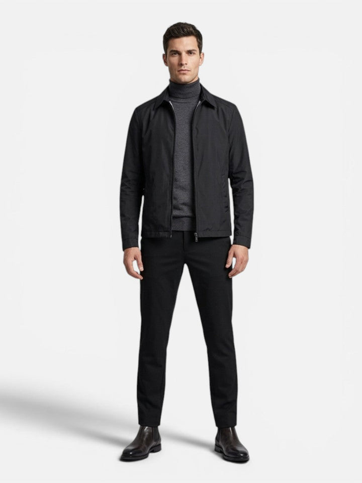 Men's Lightweight Cotton Zip Summer Jacket
