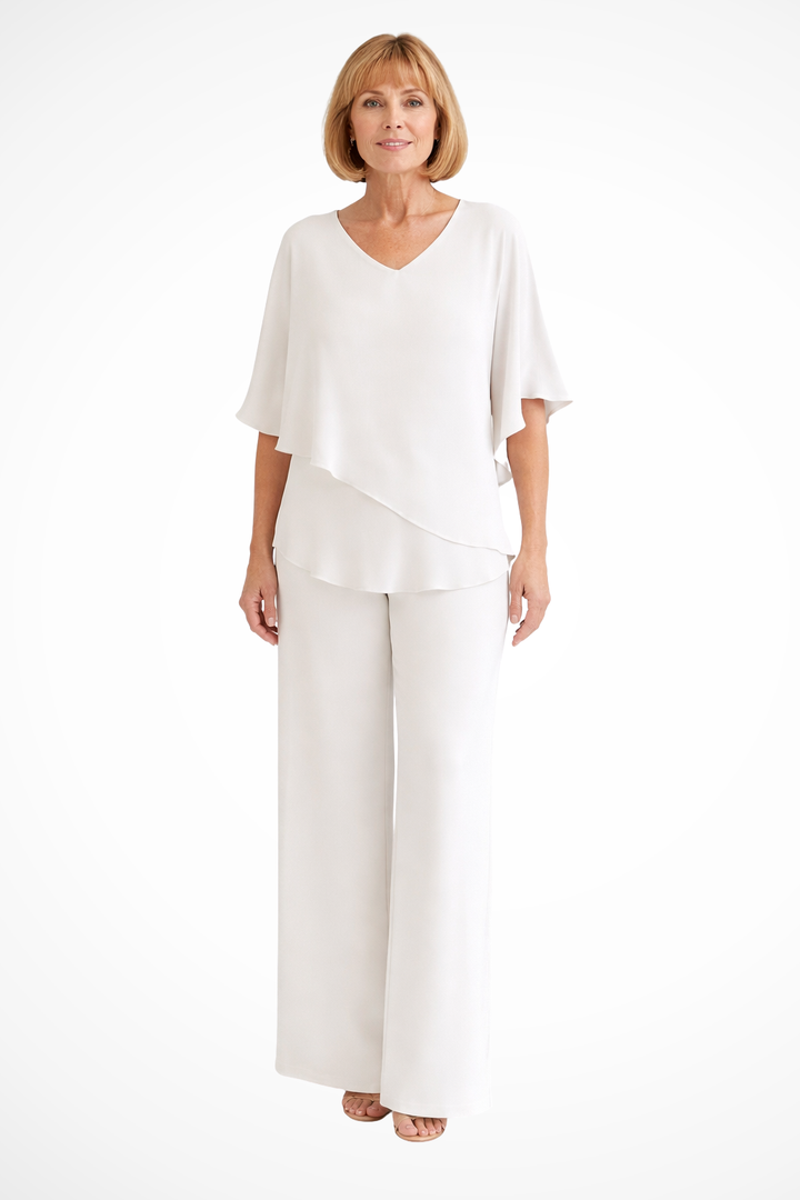 Batwing Wide Leg Co-Ord Set Gold – Siopie