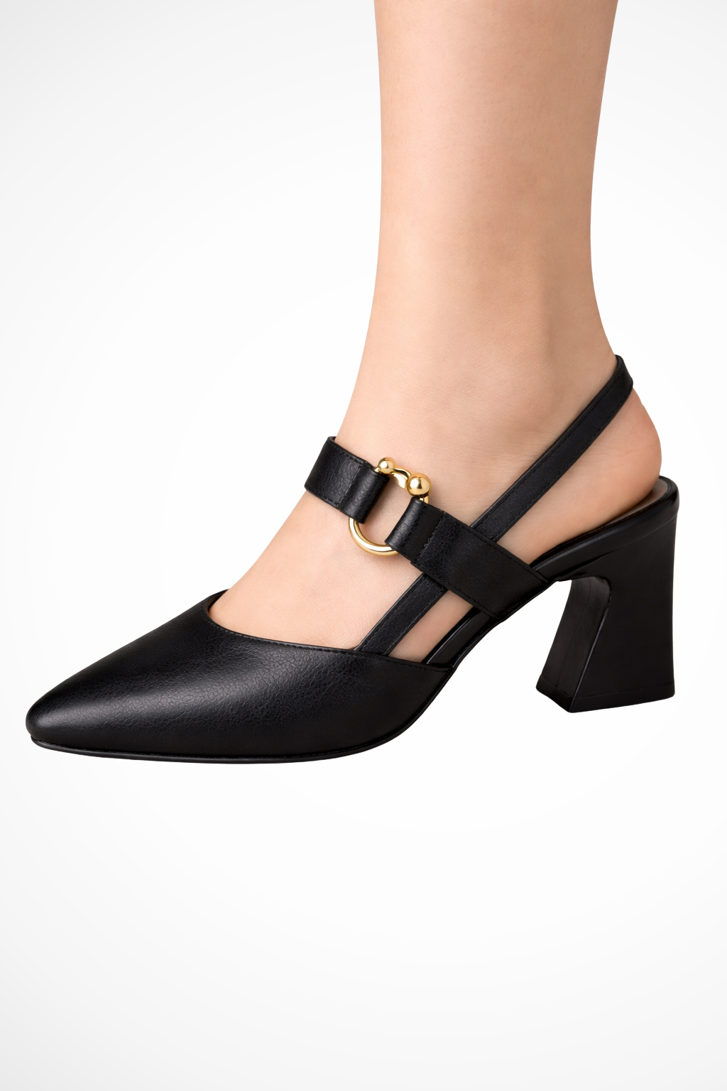 Womens Mary Jane Slingback Shoes Block Heel - Clovrio