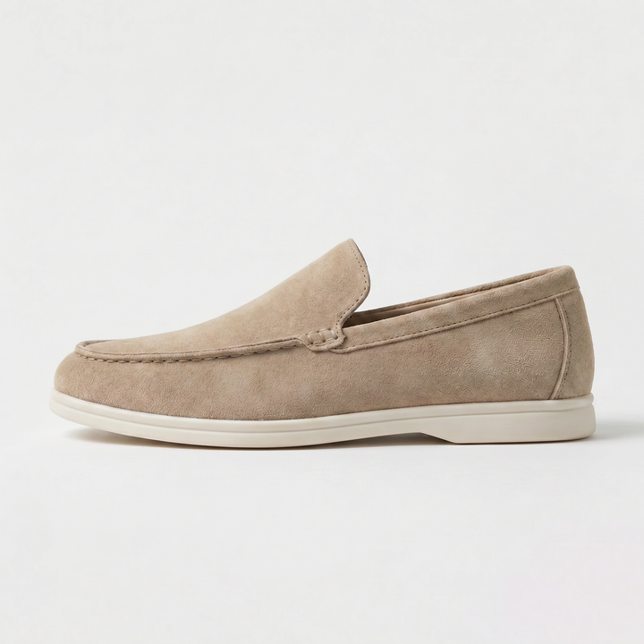 Men's Casual Leather Slip-On Loafers