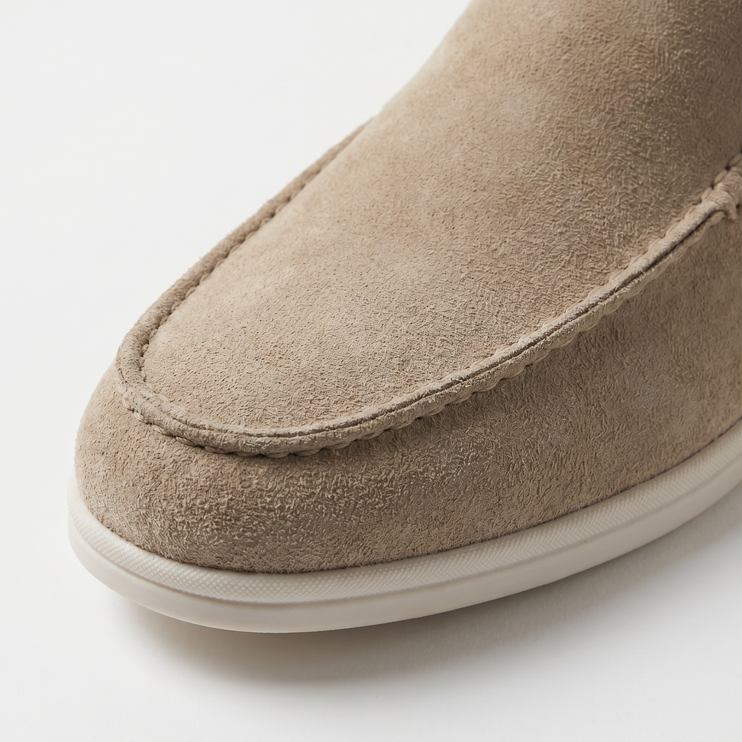 Men's Casual Leather Slip-On Loafers
