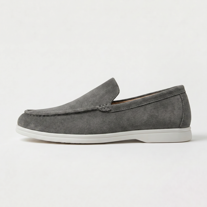 Men's Casual Leather Slip-On Loafers