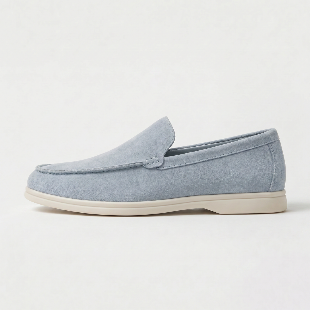 Men's Casual Leather Slip-On Loafers