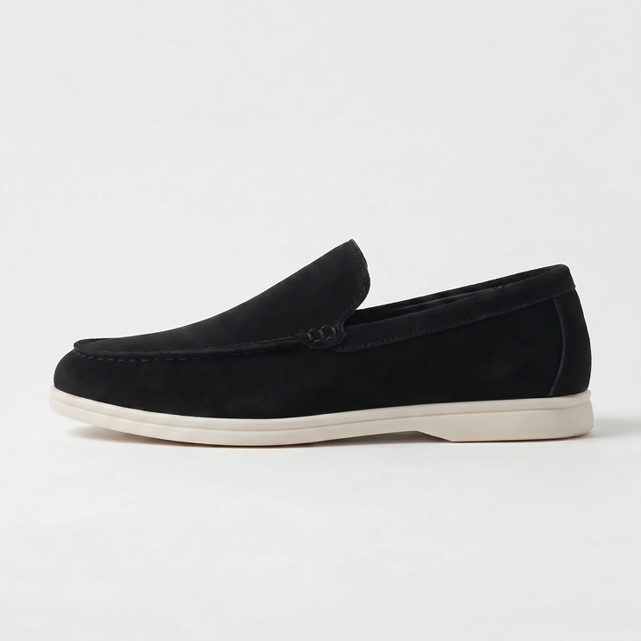 Men's Casual Leather Slip-On Loafers