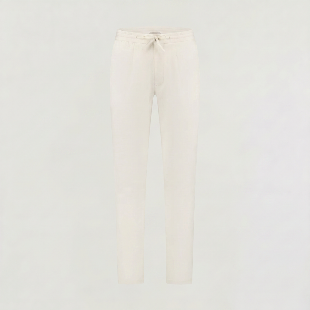 Men's Casual Linen Drawstring Trousers
