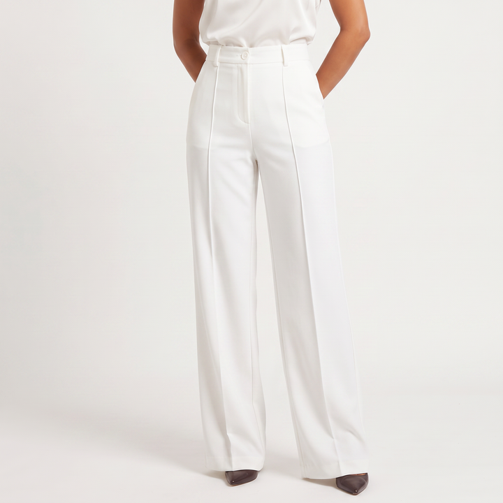 Women's Classic High Waist Wide Leg Trousers