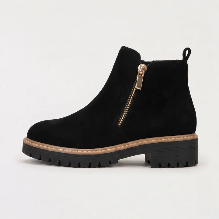 Women's Waterproof Leather Orthopaedic Ankle Boots