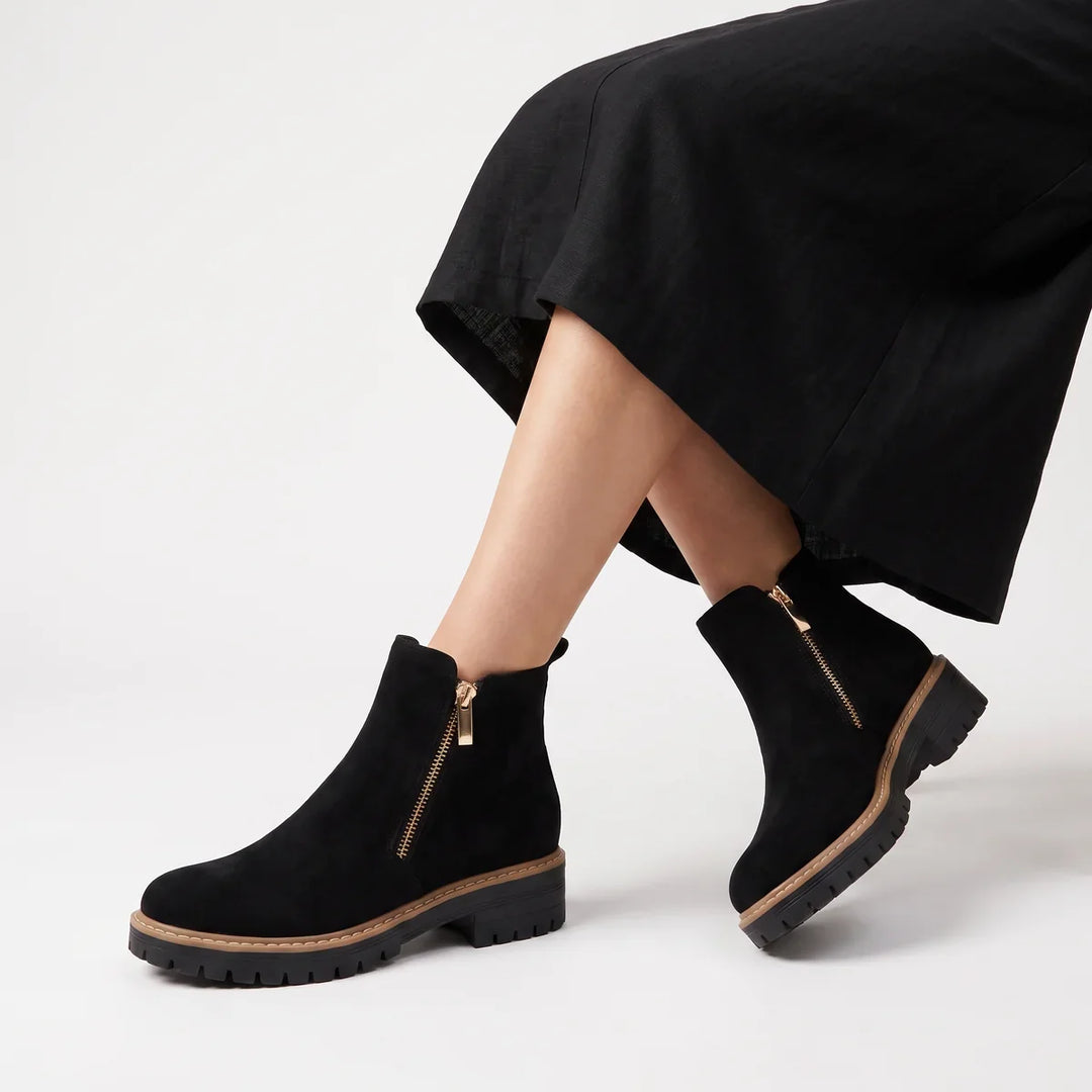 Women's Waterproof Leather Orthopaedic Ankle Boots