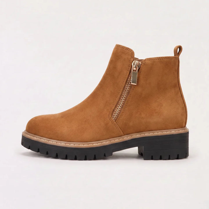 Women's Waterproof Leather Orthopaedic Ankle Boots
