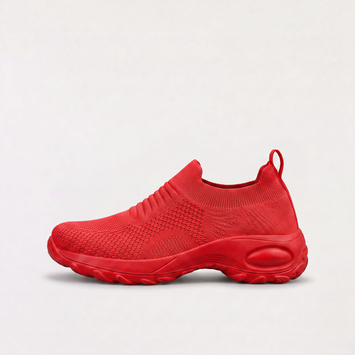 Women's Casual Knit Slip-On Walking Trainers