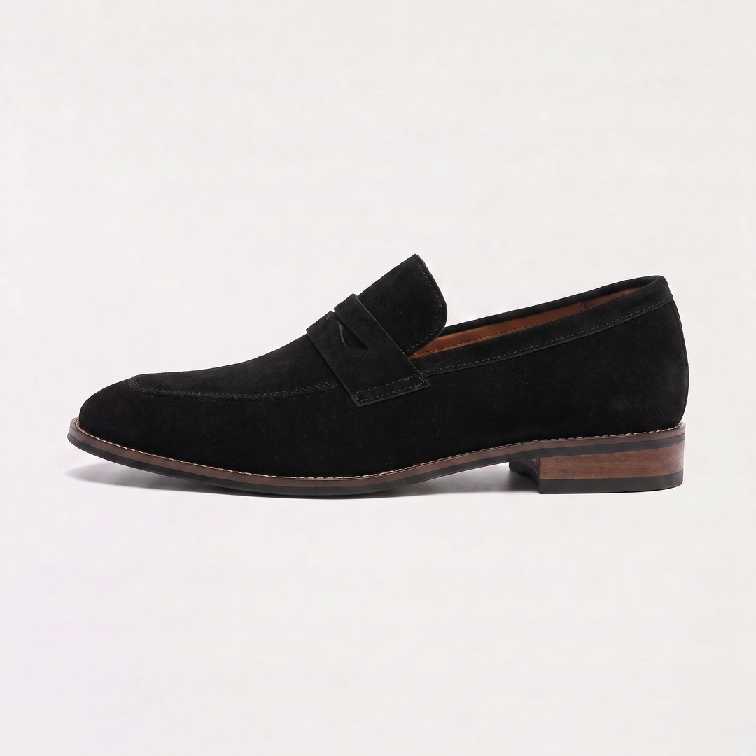 Men's Classic Nubuck Penny Loafers