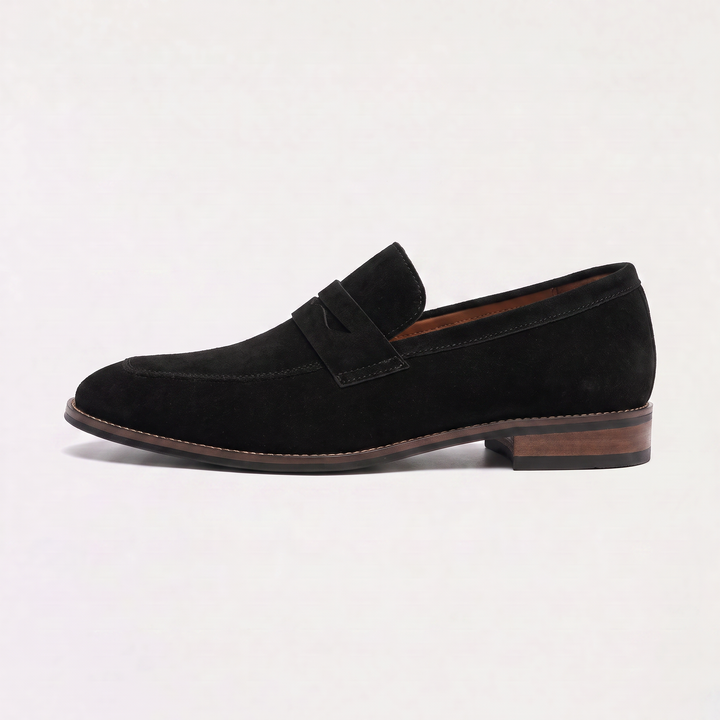 Men's Classic Nubuck Penny Loafers