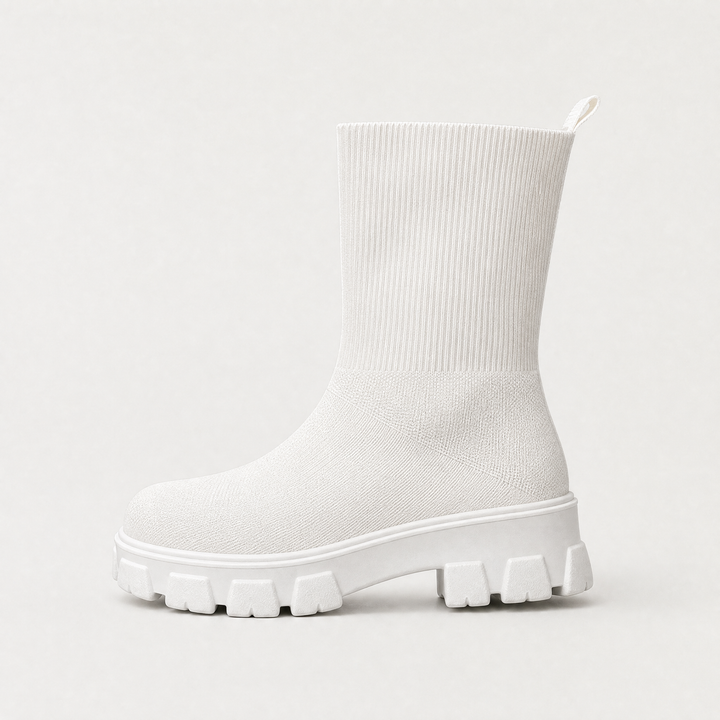 Women's Casual Waterproof Stretch Ankle Boots