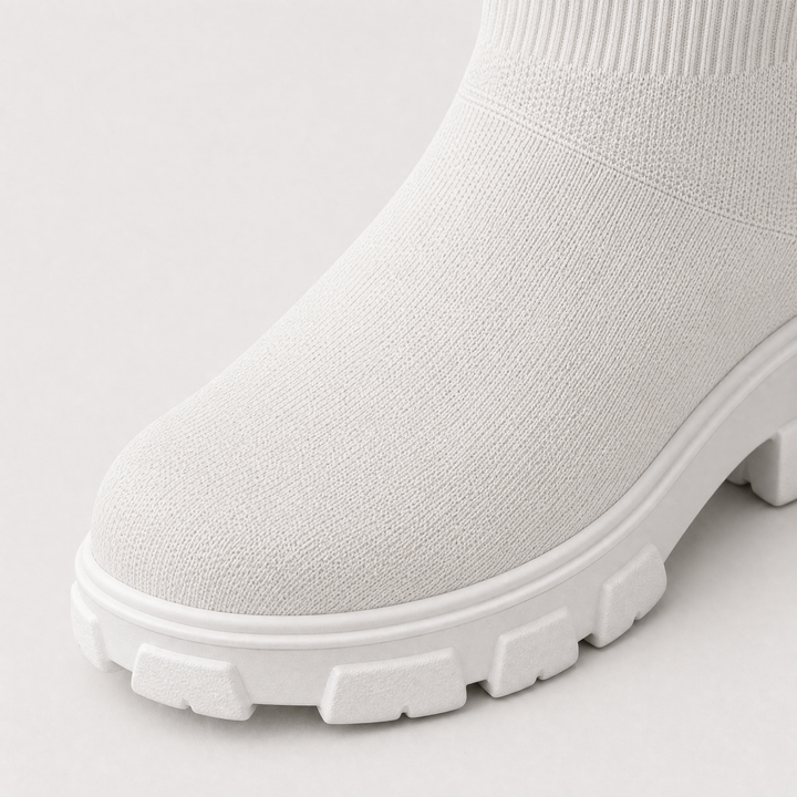 Women's Casual Waterproof Stretch Ankle Boots