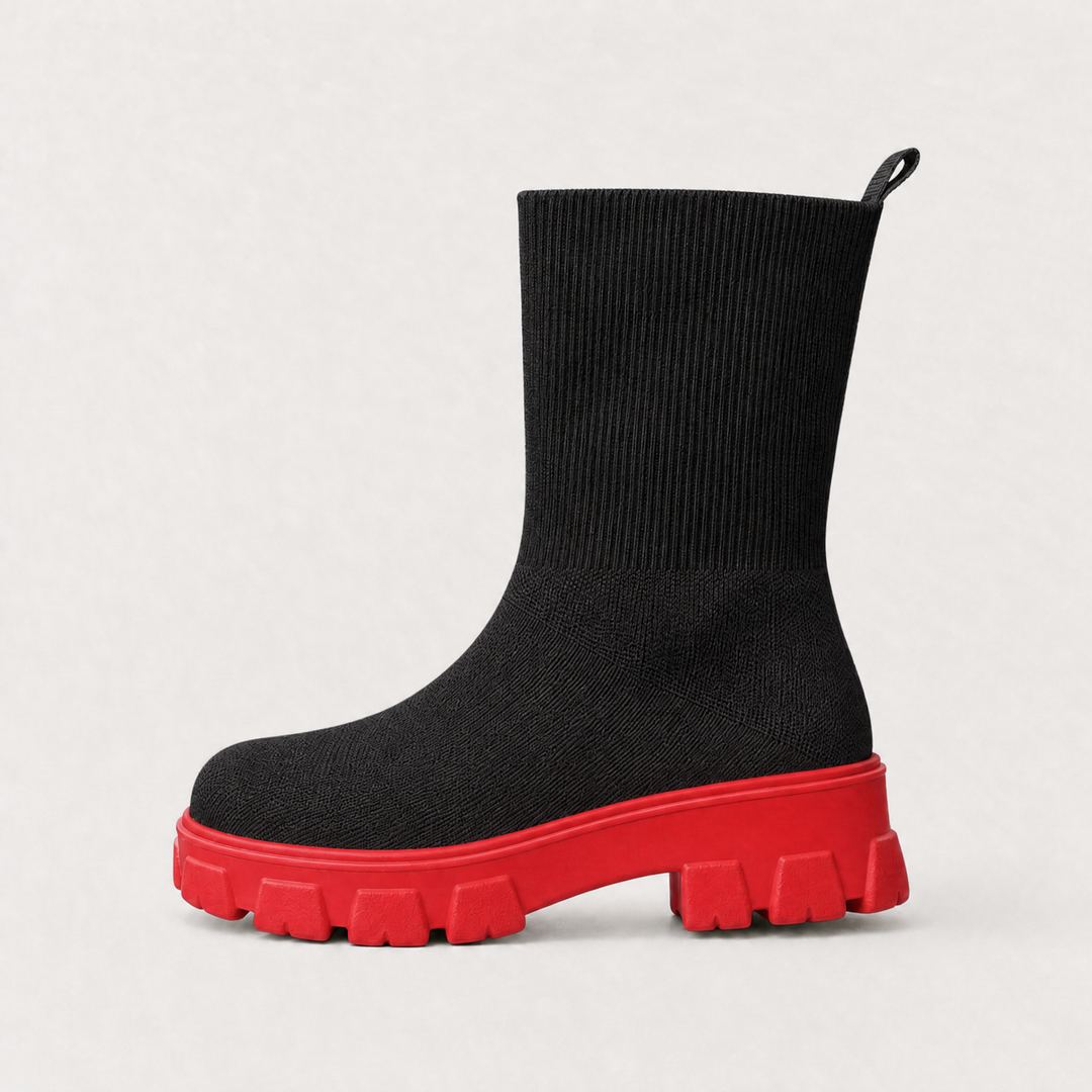 Women's Casual Waterproof Stretch Ankle Boots
