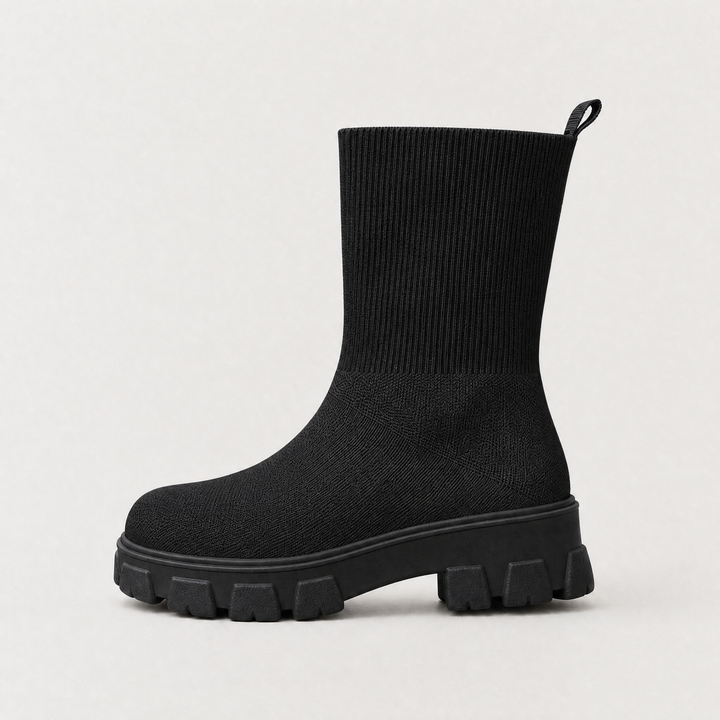 Women's Casual Waterproof Stretch Ankle Boots