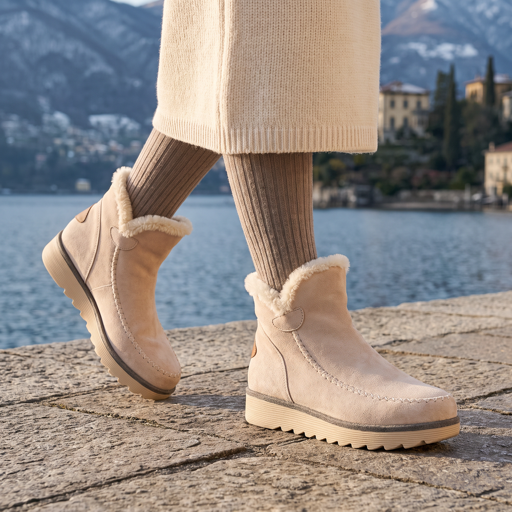 Women's Casual Fleece-Lined Winter Boots