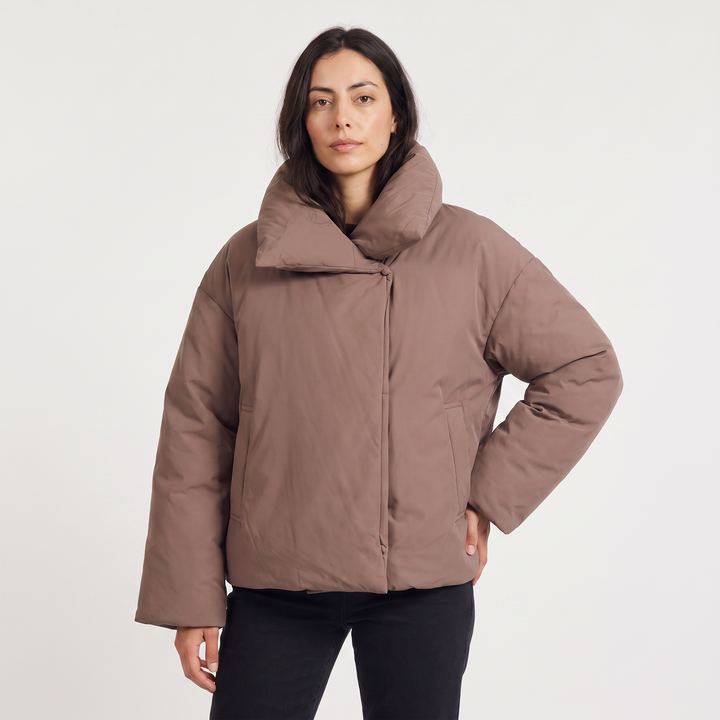 Women's Casual Oversized Quilted Puffer Jacket