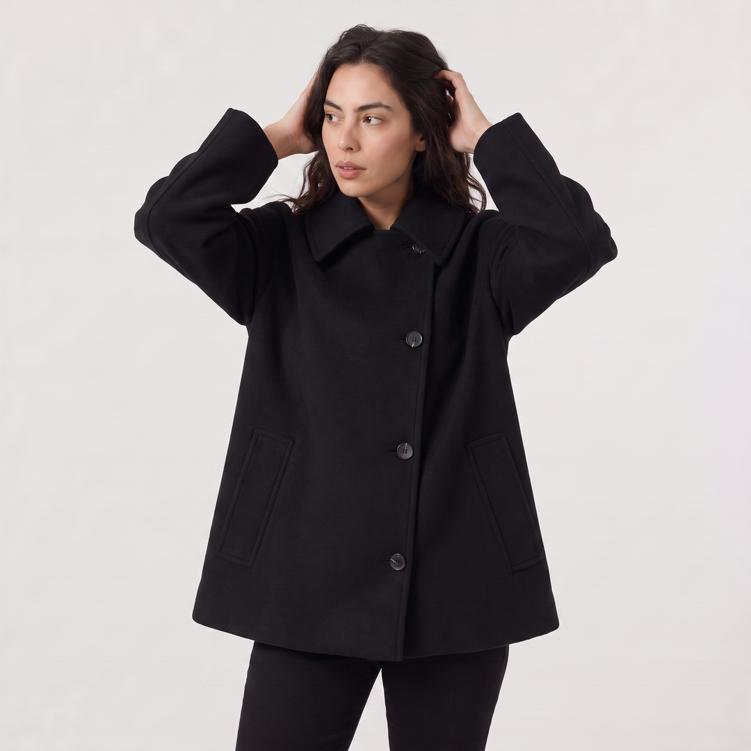 Women's Oversized Wool Blend Coat