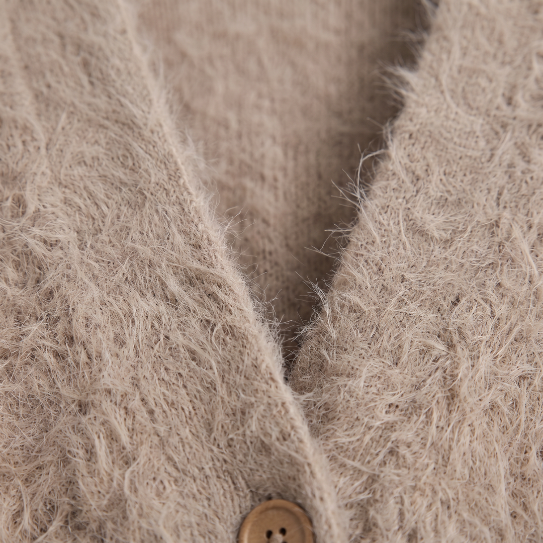 Women's Casual Button-Front Knit Cardigan