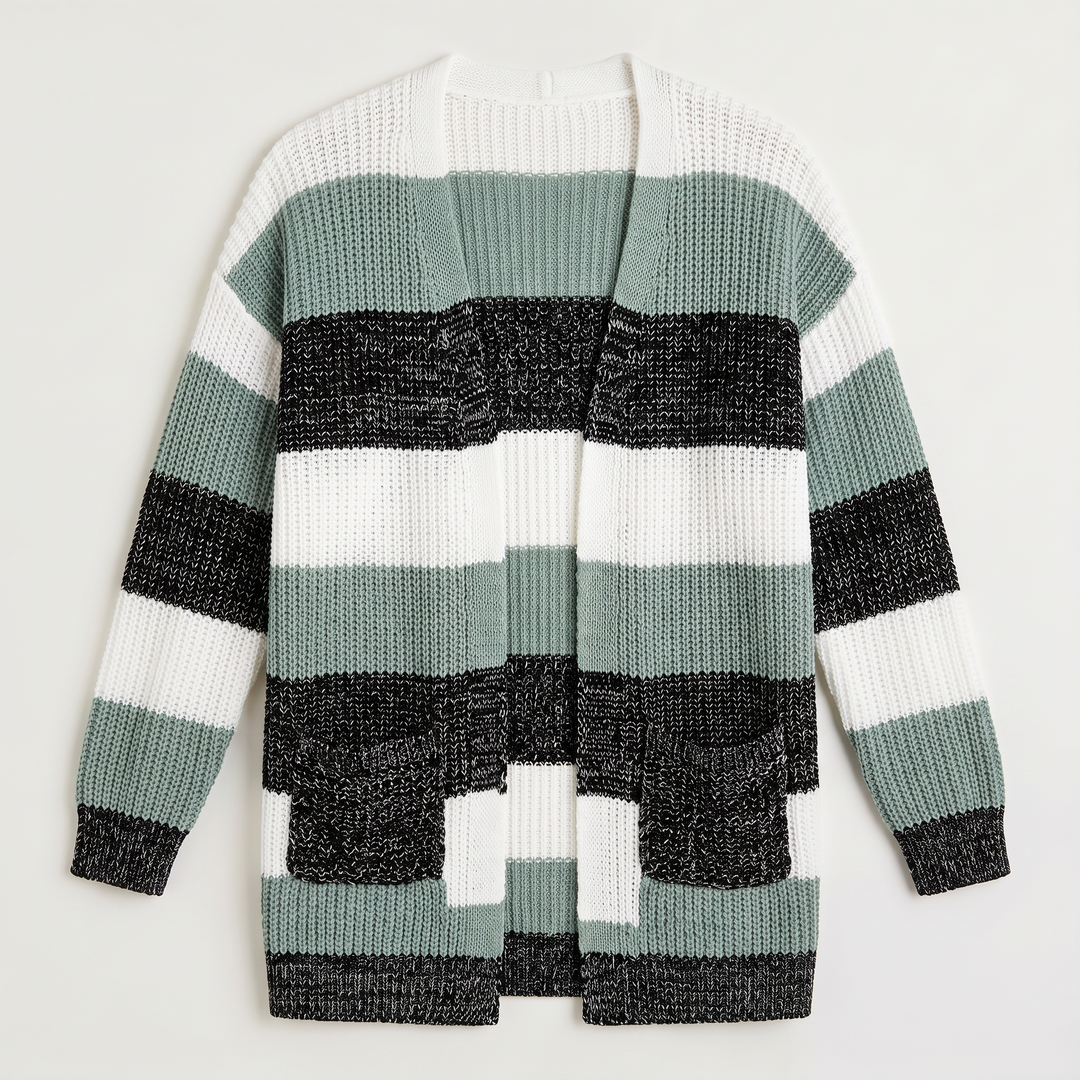 Women's Lightweight Knit Open-Front Cardigan