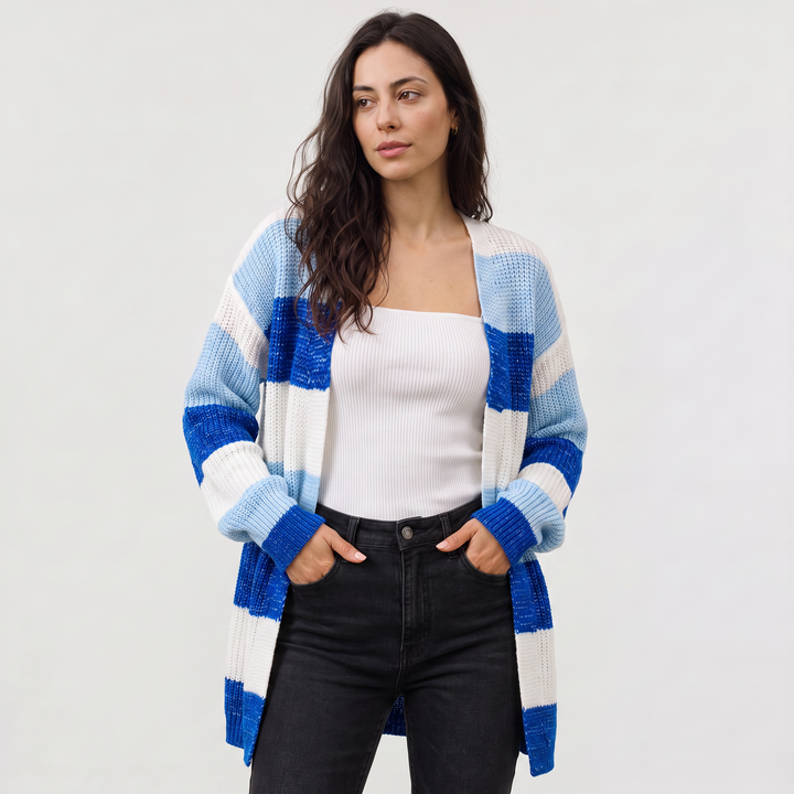 Women's Lightweight Knit Open-Front Cardigan