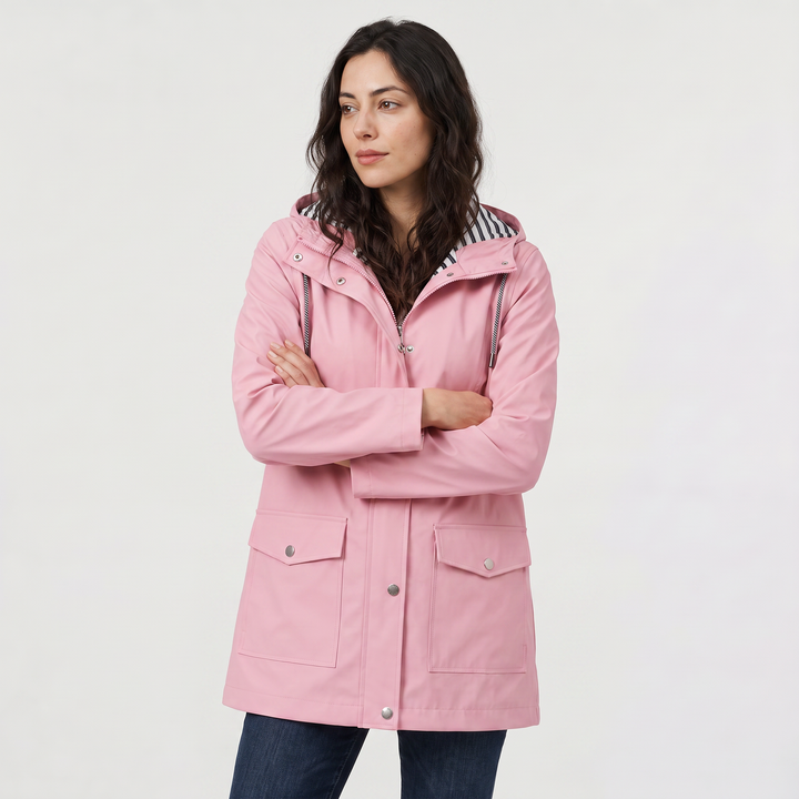Women's Waterproof Hooded Rain Jacket