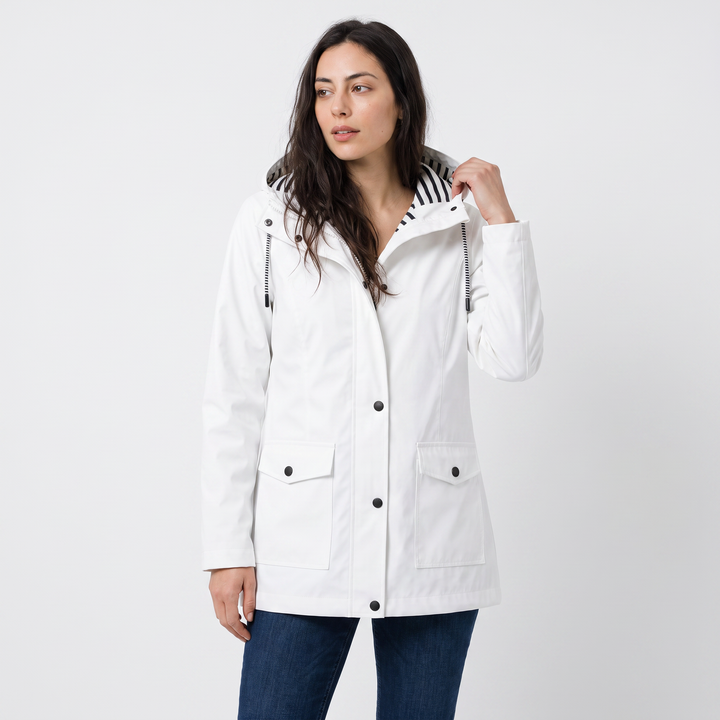Women's Waterproof Hooded Rain Jacket