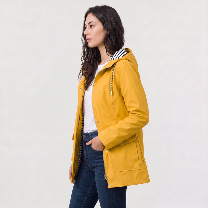 Women's Waterproof Hooded Rain Jacket