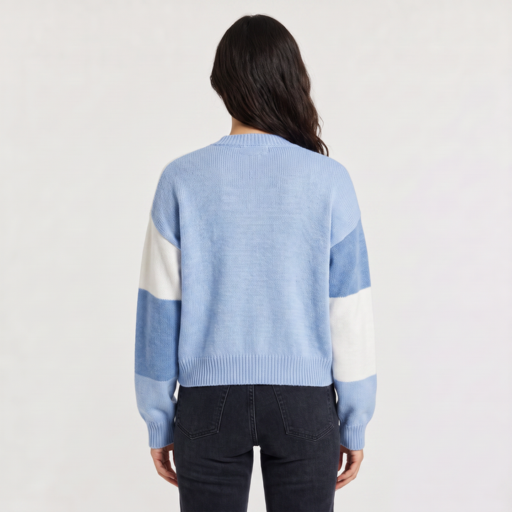 Women's Casual Open Front Cropped Knit Cardigan with Ribbed Cuffs