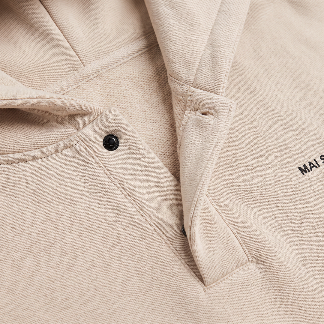 Women's Casual Oversized V-Neck Cotton Hoodie