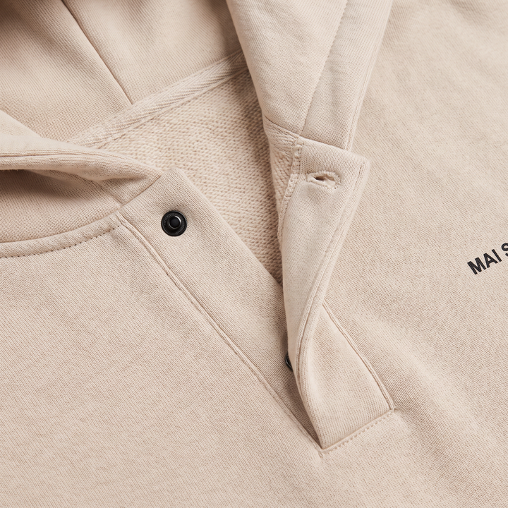 Women's Casual Oversized V-Neck Cotton Hoodie