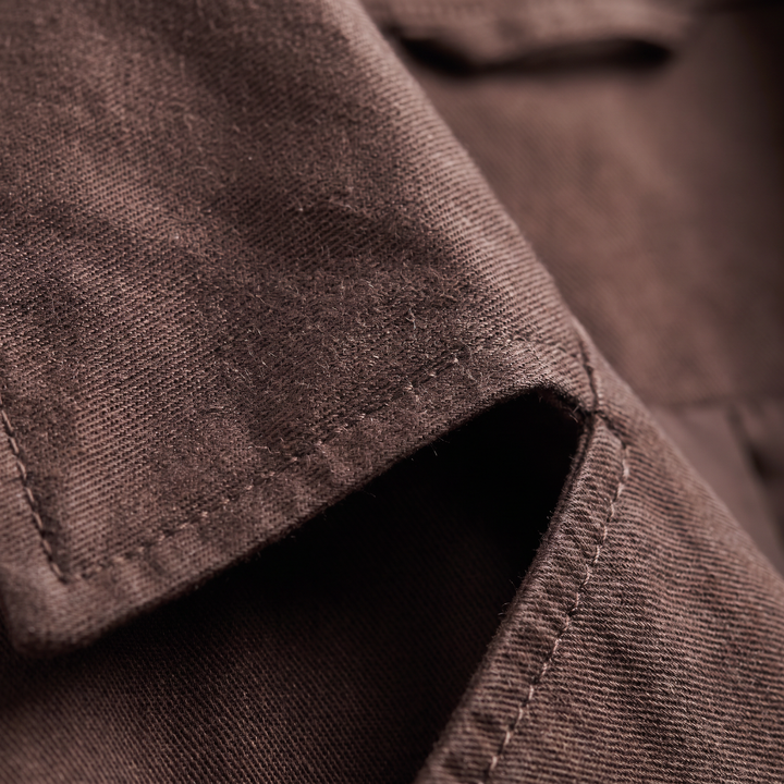 Women's Classic Cropped Double-Breasted Trench Coat