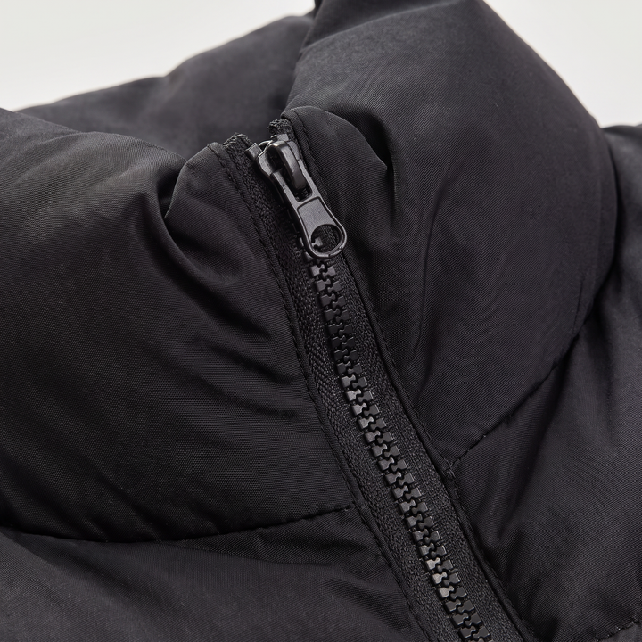 Women's Casual Quilted Cropped Puffer Gilet