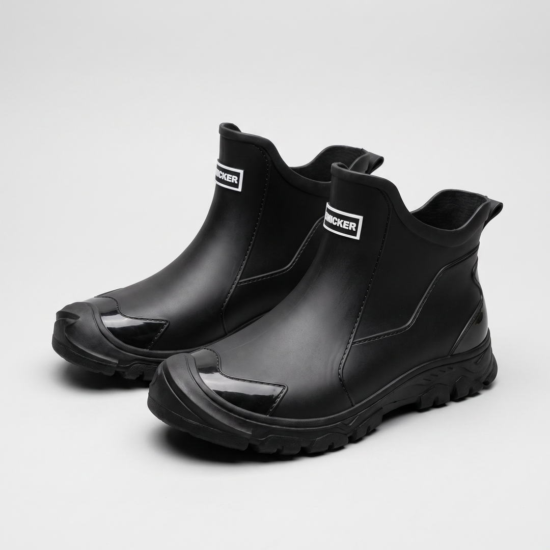 Women's Waterproof Leather Chelsea Ankle Boots