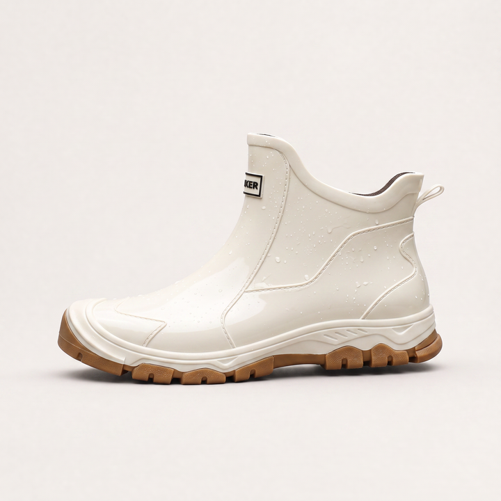 Women's Waterproof Leather Chelsea Ankle Boots