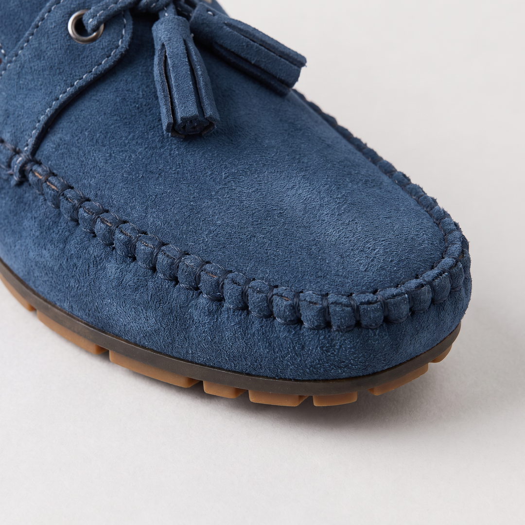 Women's Casual Leather Tassel Slip-On Loafers