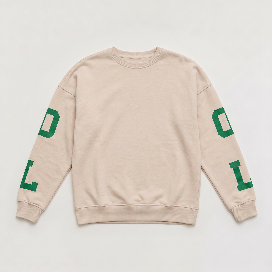 Women's Oversized Cotton Blend Varsity Jumper