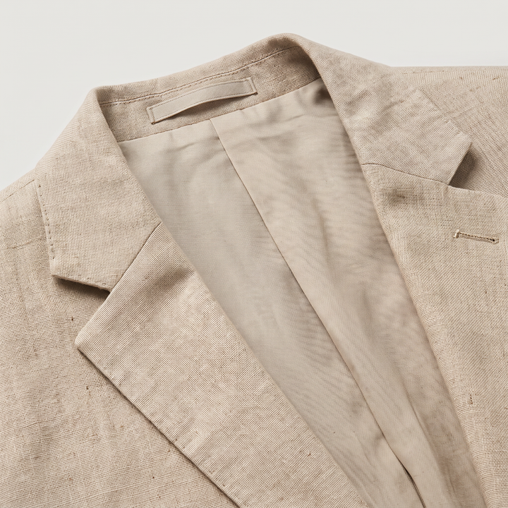 Men's Casual Linen Blend Relaxed Fit Blazer