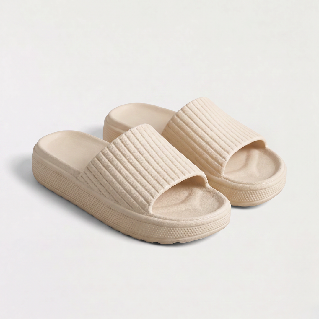 Women's Casual Cushioned Slide Sandals